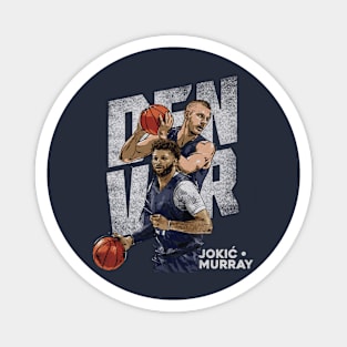 Nikola Jokic & Jamal Murray Denver Duo Magnet